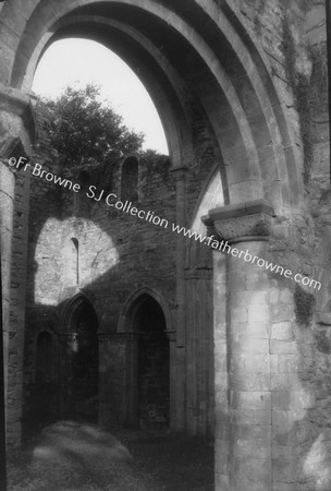 NORTH TRANSEPT THROUGH 1ST ARCH OF SOUTH AISLE